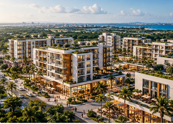 Desarrollo inmobiliario de uso mixto